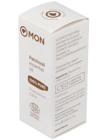 Pachuli Aceite Esencial 12Ml. Ecocert de Mondeconatur