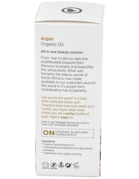 Aceite De Argan Eco 100% Puro 60Ml. de Mondeconatur