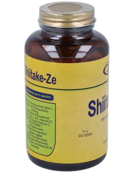 Shiitake-Ze 400Mg. 180Cap. de Zeus