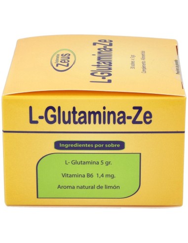 L-Glutamina-Ze 30Sbrs. de Zeus