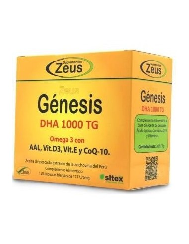Genesis Dha Tg 1000 Omega 3 120Cap. de Zeus