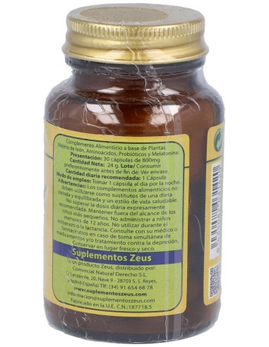 Psico+Bac (Psicobiotic) 30Cap. de Zeus