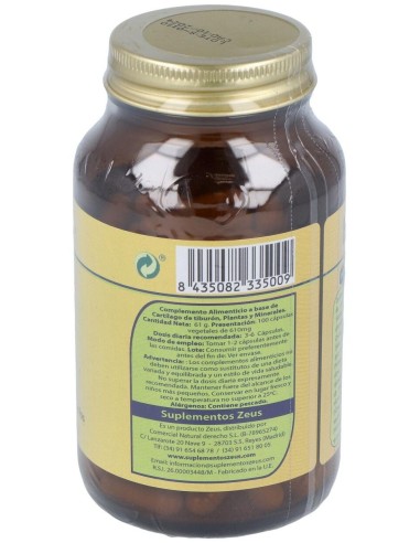 Bicartil 500Mg. 100Cap. de Zeus