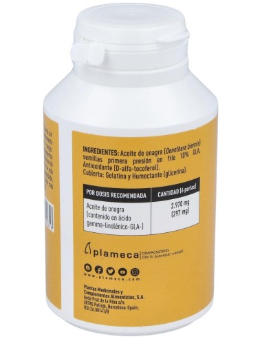 Onaprim Onagra 200Cap. de Plameca