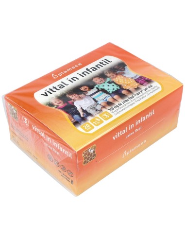Vittal In Infantil  20 Viales De 10 Ml de Plameca
