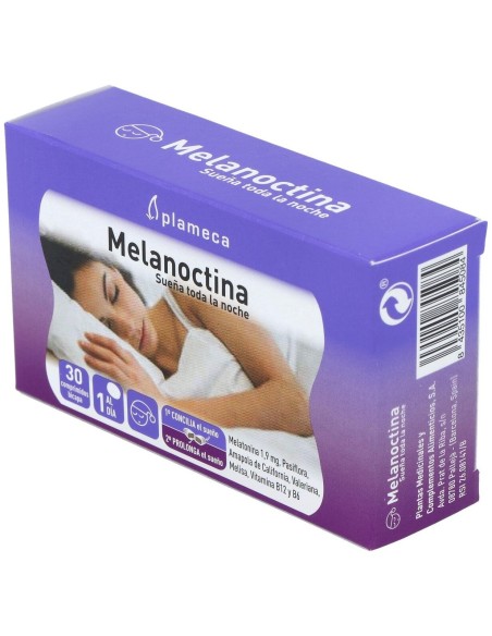 Melanoctina Sueña Toda La Noche 30Comp. de Plameca