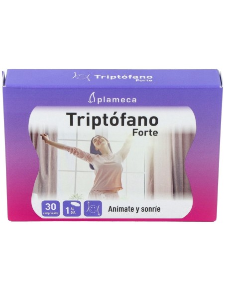 Triptófano Forte 30 Comprimidos de Plameca