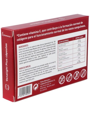 Venalight Plus 30Cap. de Plameca