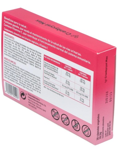 Cranbycyst Max 30Cap. de Plameca