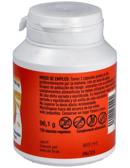 Vitamina C 1000Mg. 120Cap. de Plameca