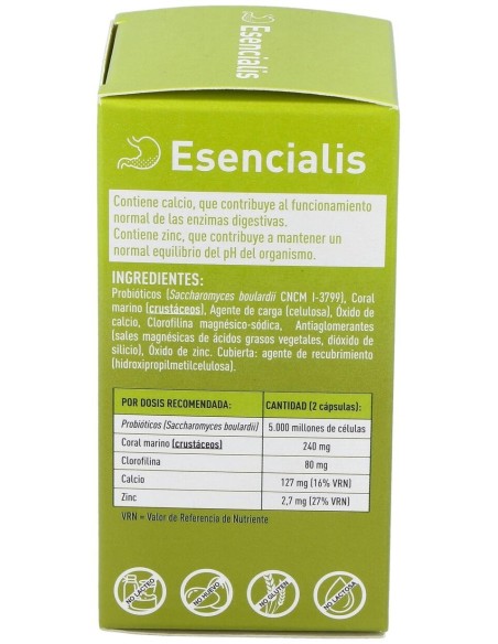 Esencialis 60 Cápsulas Vegetales de Plameca