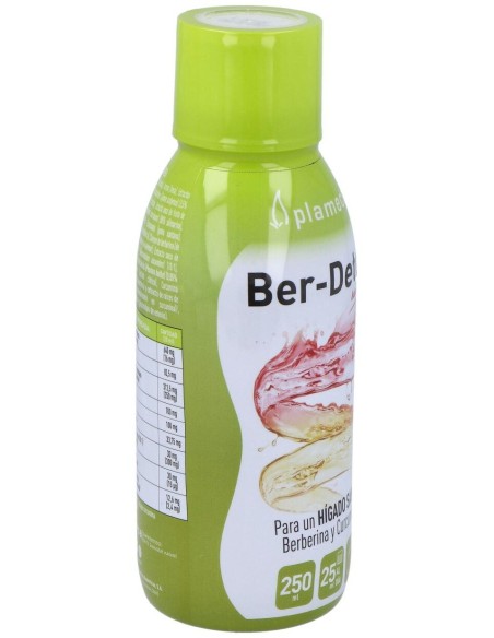 Ber-Detox Sabor Fresa 250Ml. de Plameca