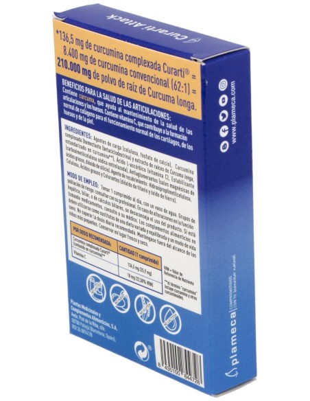 Curarti Attack 7 Comprimidos De Plameca