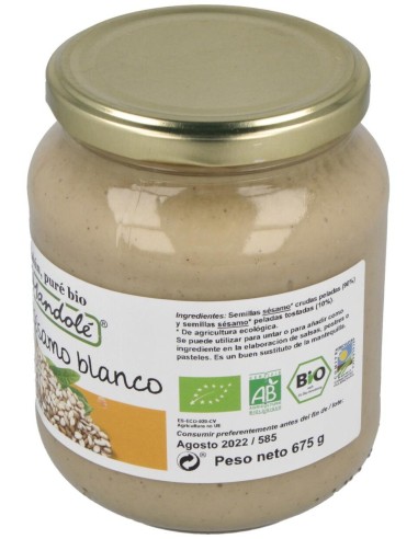 Pure De Sesamo Blanco 675Gr. Bio de Mandole