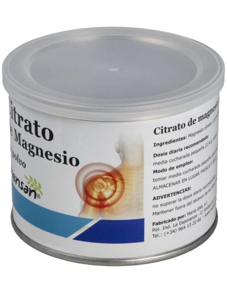 Magnesio Citrato 300Gr. de Mensan