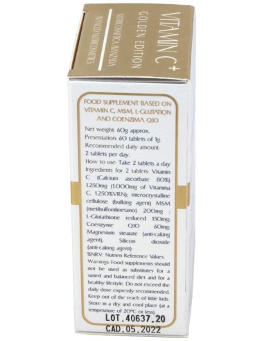 Vitamin C Golden 60Comp. de Cumediet