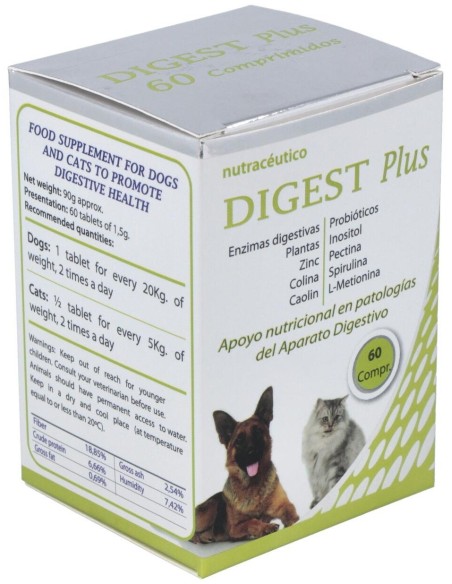 Digest Plus 60Comp. Veterinaria de Cumediet