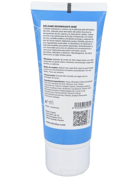Olivolea Balsamo Pañal Regenerante Bebe 100Ml. de Olivolea