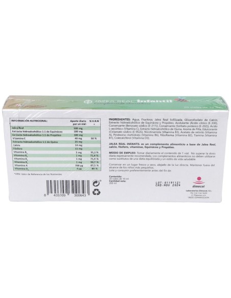 Jalea Real Infantil 20 Amp de Dimecat-Treman