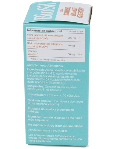 Biosil Generador De Colageno 30Cap. de Biosil