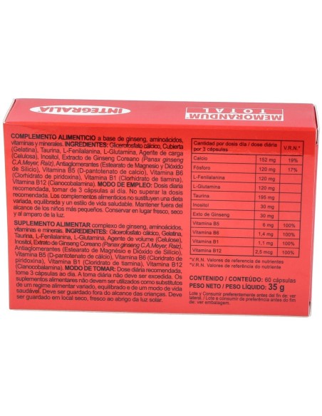 Memorandum Total 60Cap. de Integralia