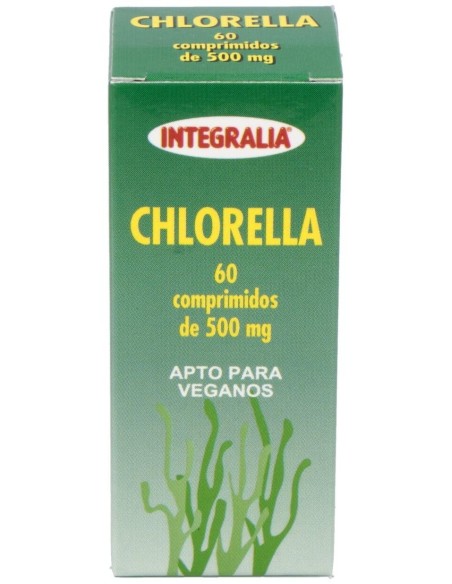 Chlorella 500Mg. 60Comp. de Integralia