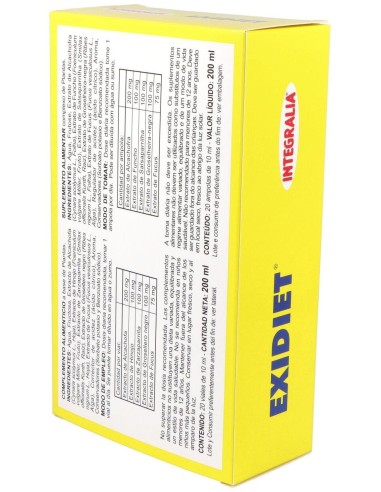 Exidiet 20Amp. de Integralia