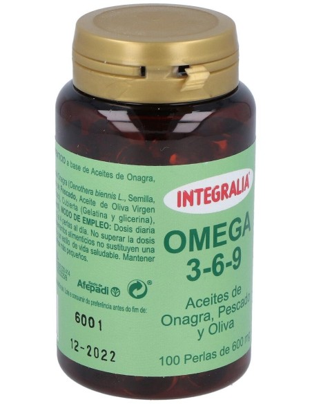 Omega 3-6-9 100Perlas de Integralia