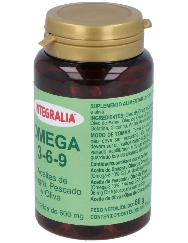 Omega 3-6-9 100Perlas de Integralia