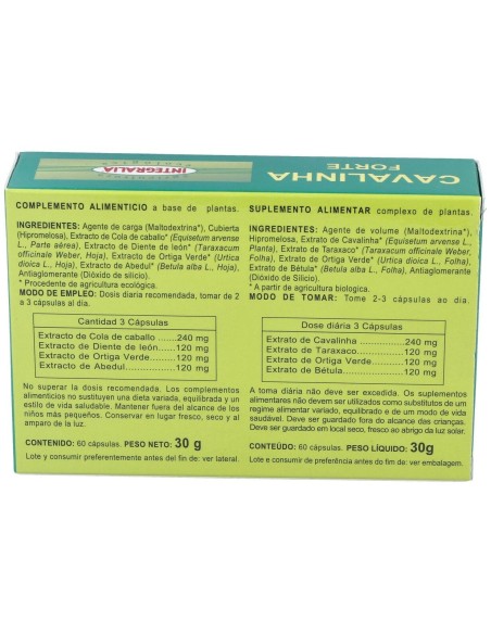 Cola De Caballo Forte Eco 60Cap. de Integralia