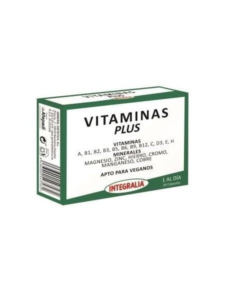 Vitaminas Plus 30Cap. de Integralia