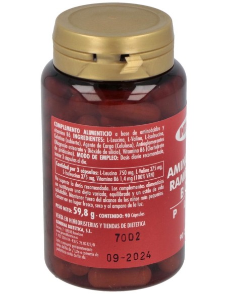 Aminoacidos Ramificados Bcaa Plus 90Cap. de Integralia