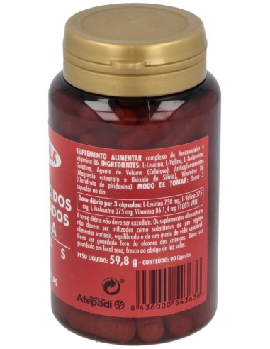 Aminoacidos Ramificados Bcaa Plus 90Cap. de Integralia