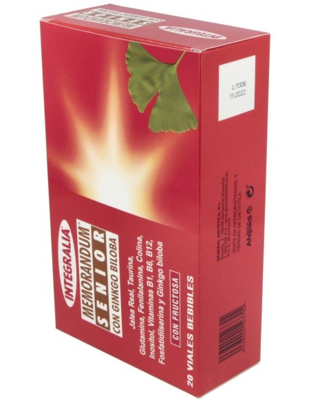 Memorandum Senior 20Amp. de Integralia