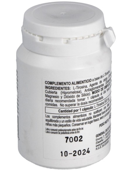 L-Tirosina 50Cap. de Integralia