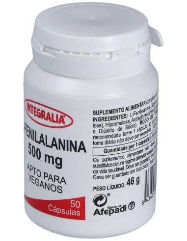 L-Fenilalanina 50Cap. de Integralia