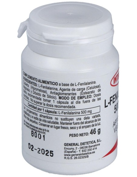 L-Fenilalanina 50Cap. de Integralia