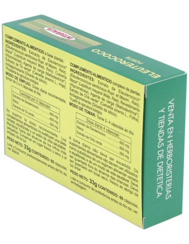 Eleuterococo Forte Eco 60Caps. de Integralia