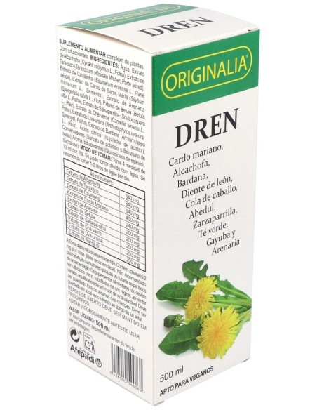 Dren Originalia Jarabe 500Ml. de Integralia