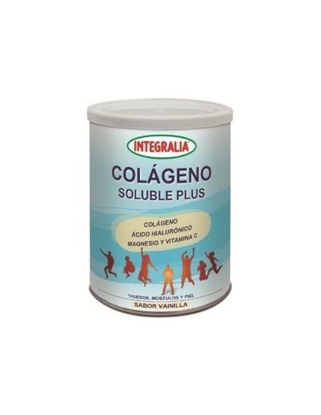 Colageno Soluble Plus Sabor Vainillla 300Gr. de Integralia