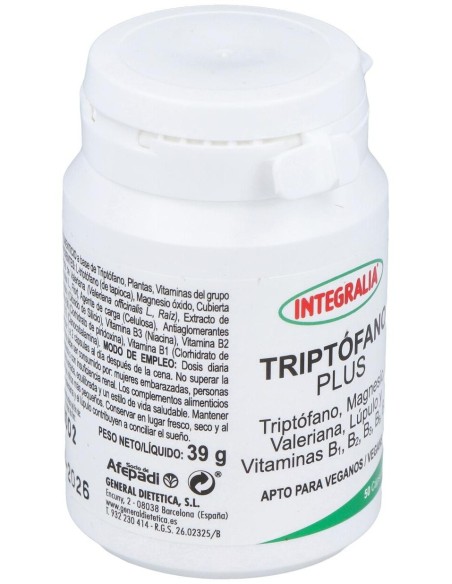 Triptofano Plus 50Cap. de Integralia