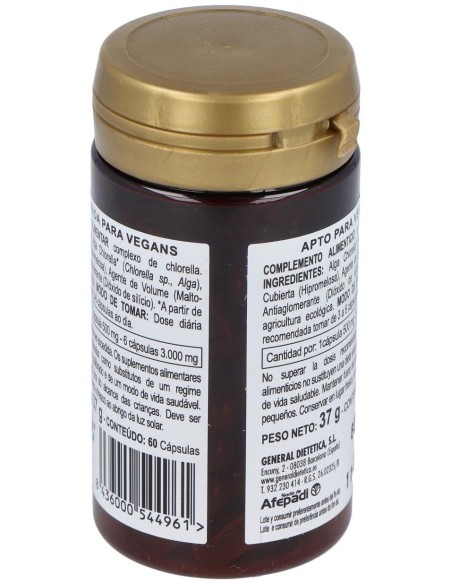 Alga Chlorella Ecologica 60Cap. de Integralia