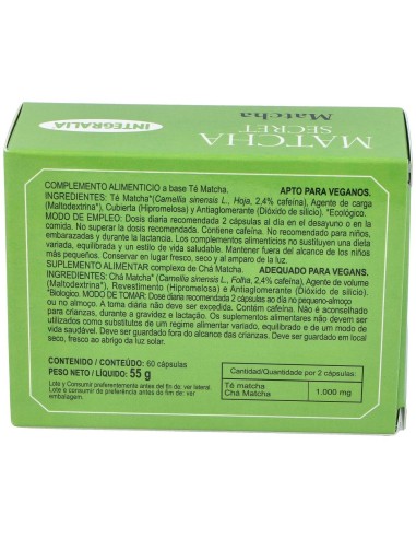 Matcha Eco 60Cap. de Integralia