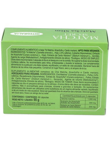 Matcha Slim Eco 60Cap. de Integralia