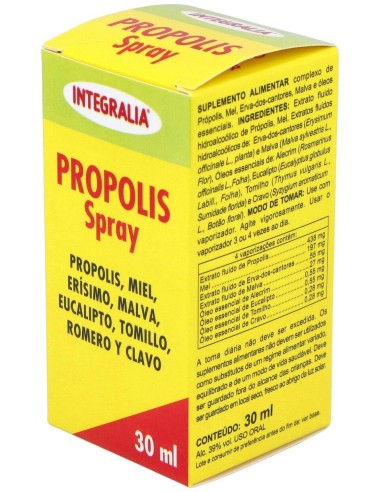 Propolis Spray Con Erisimo 30Ml. de Integralia