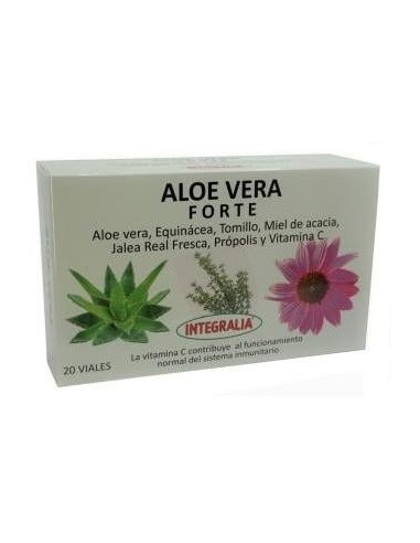 Aloe Vera Forte 20Viales de Integralia