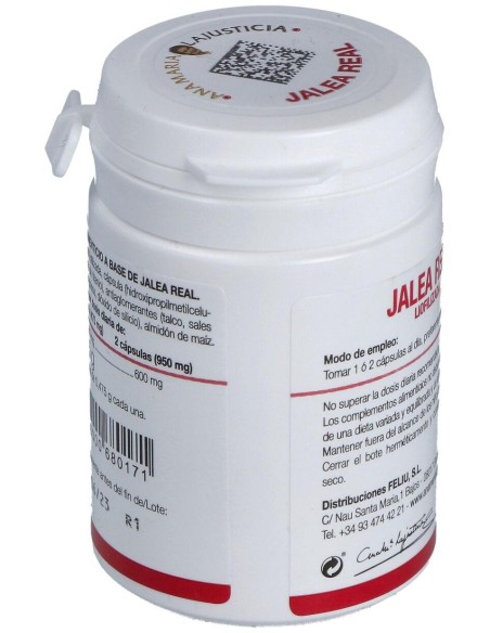 Jalea Real Liofilizada 60Cap. de Ana Maria Lajusticia