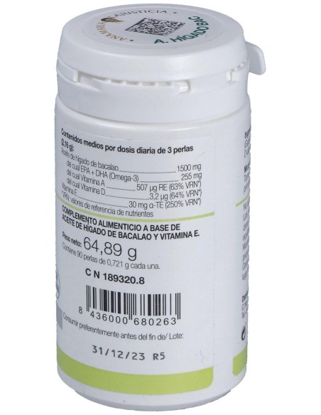 Higado Bacalao 90Perlas de Ana Maria Lajusticia