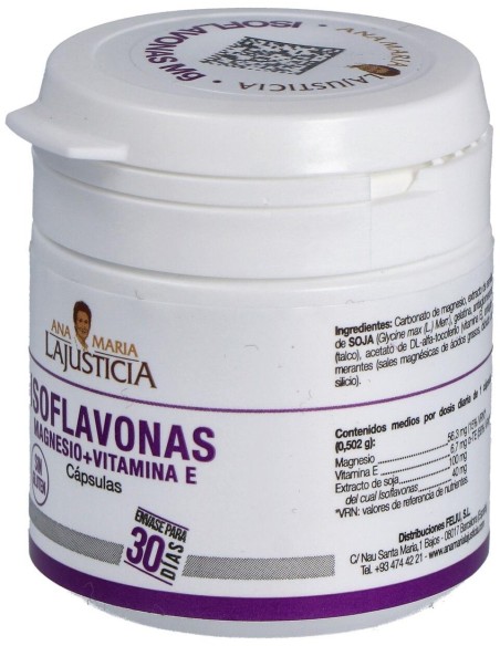 Isoflavonas (Con Magnesio Y Vit.E) 30Cap. de Ana Maria Lajusticia