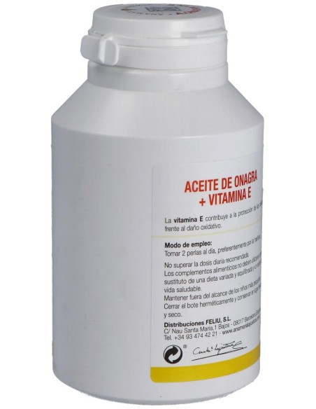 Aceite De Onagra + Vit. E 275Perlas de Ana Maria Lajusticia